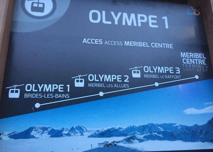 Les 3 Marmottes, 12 Personnes, Jacuzzi Horská chata Courchevel