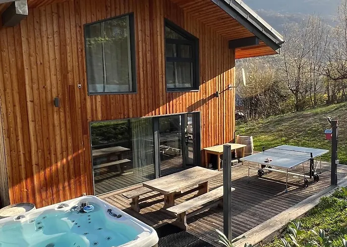 Chalet Les 3 Marmottes, 12 Personnes, Jacuzzi *
